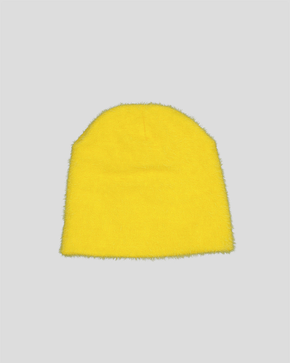 MOHAIR YELLOW BEANIE