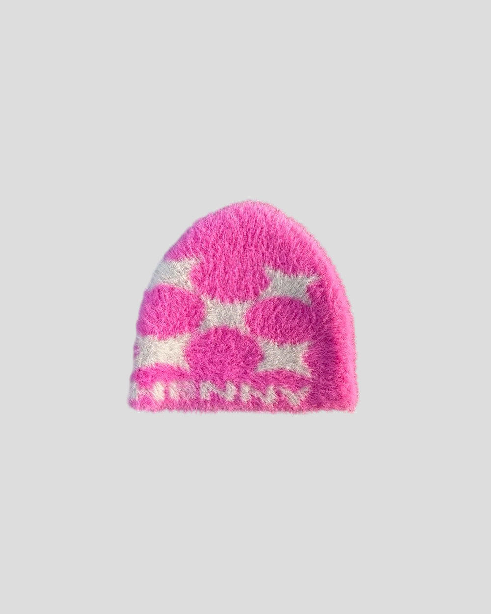 MOHAIR PINK BEANIE DELUXE