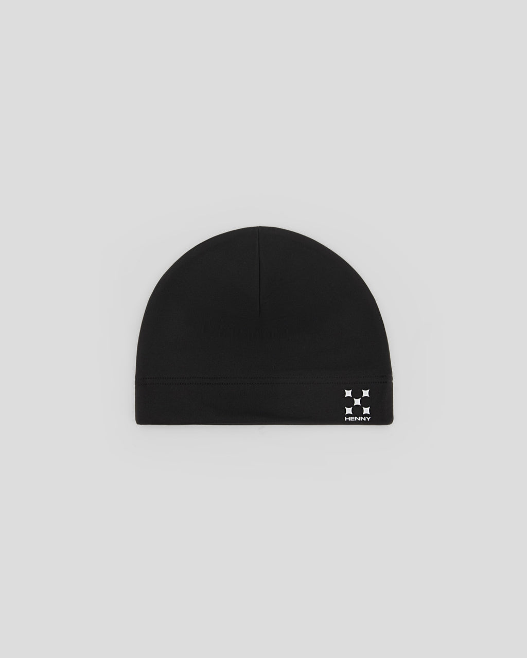 BLACK TECHNICAL BEANIE