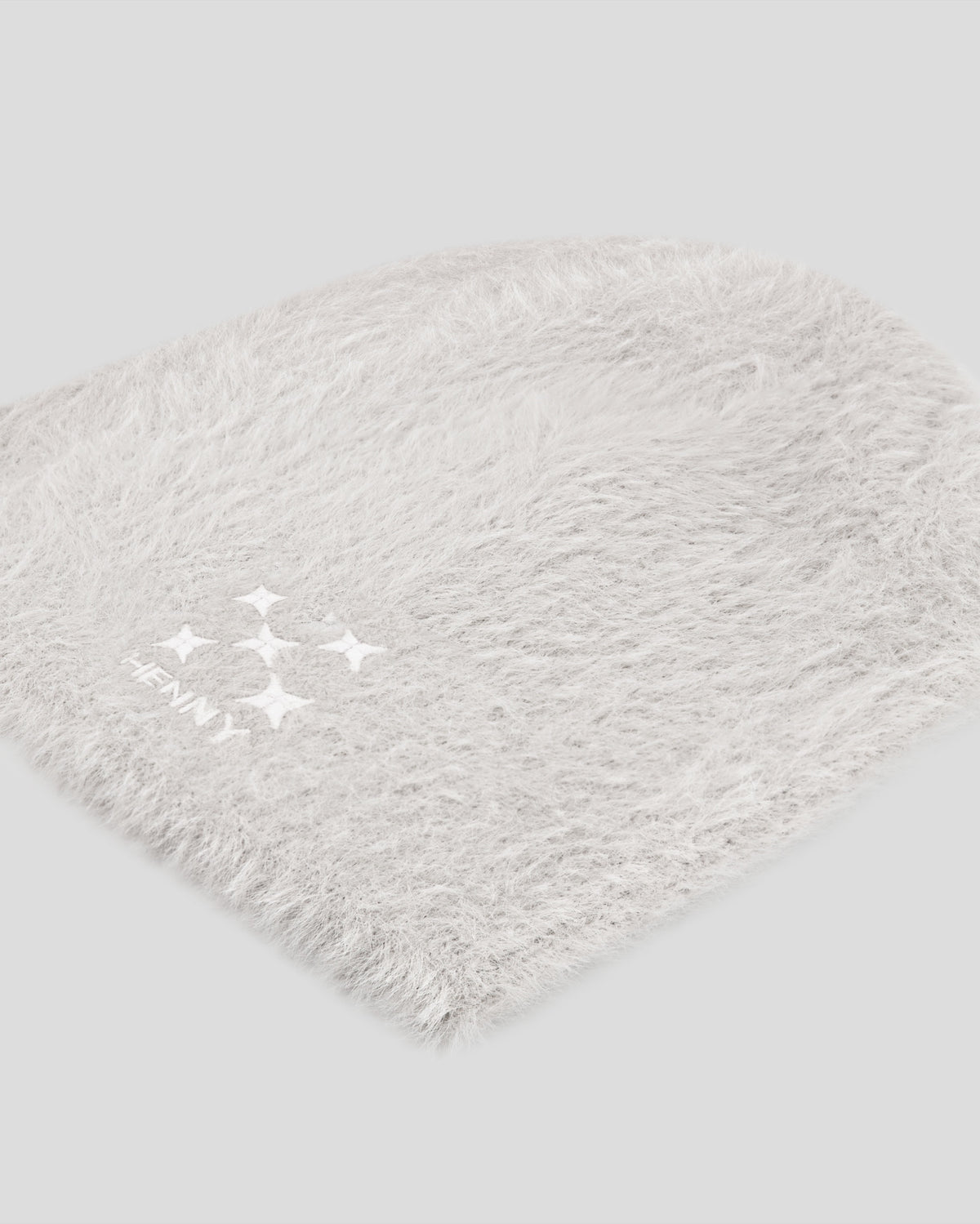 MOHAIR BEANIE GRIS