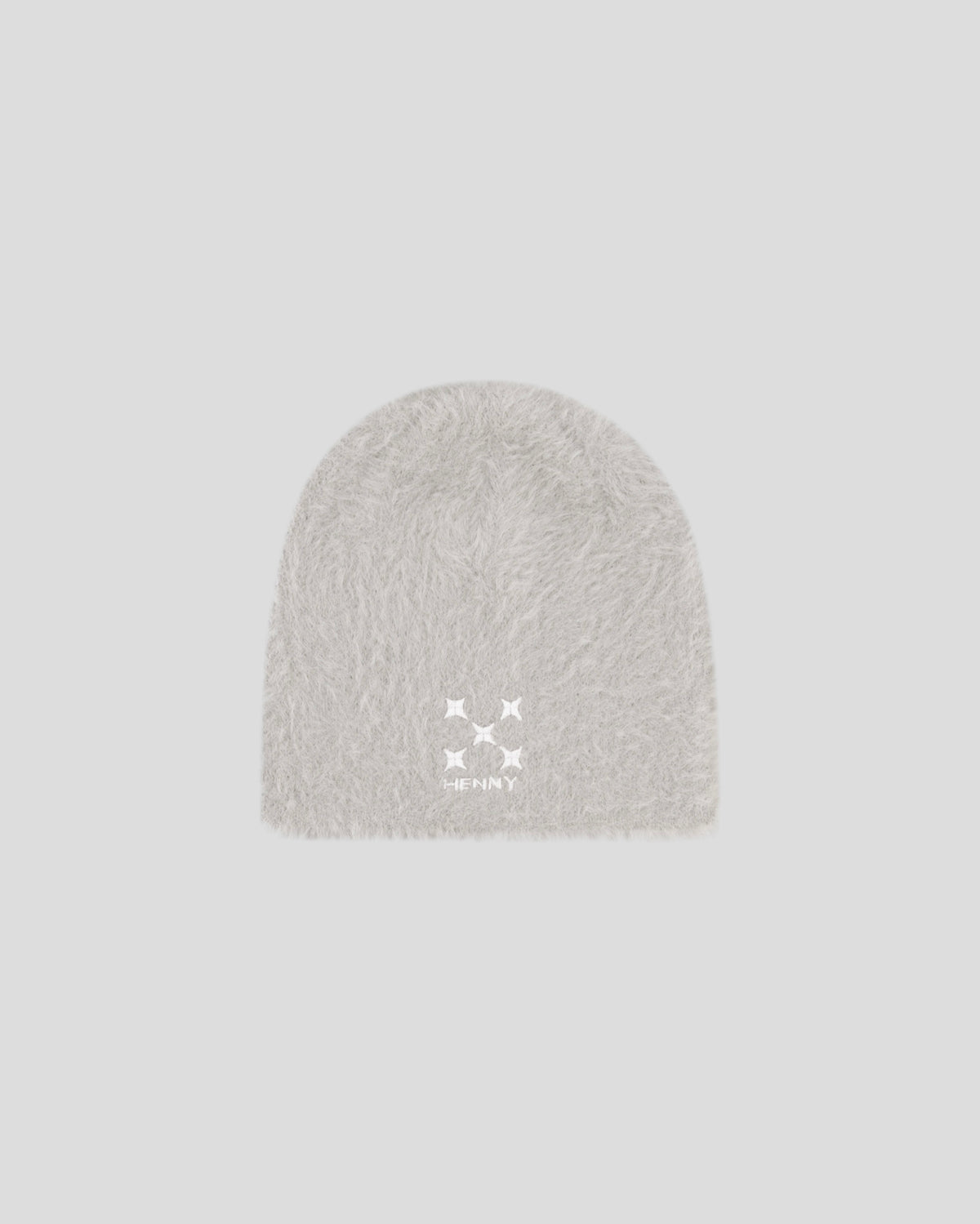 MOHAIR BEANIE GRIS
