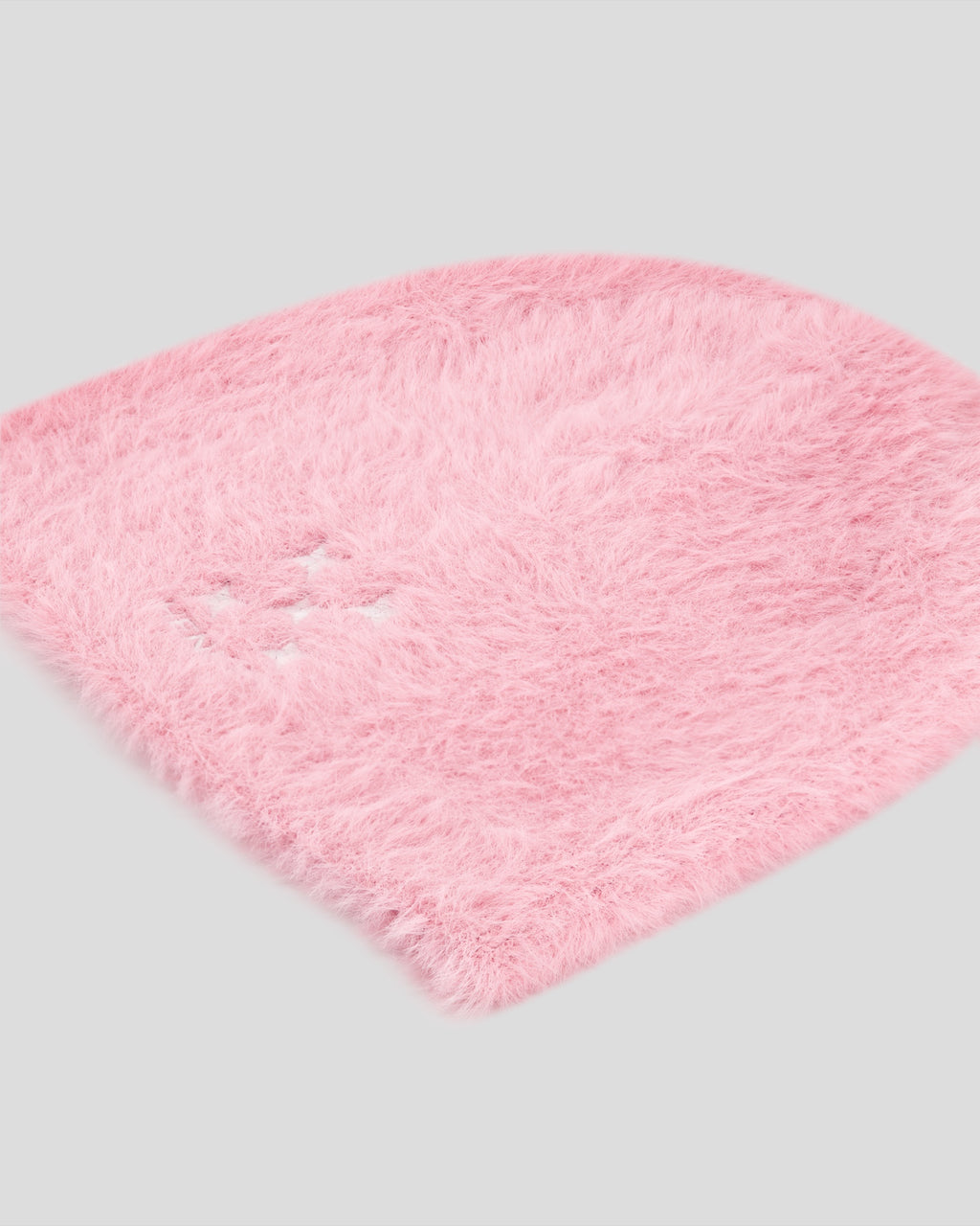 Pink Minkhair Beanie