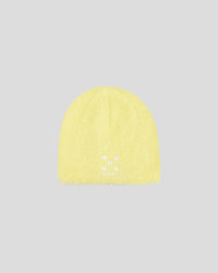 MOHAIR BEANIE JAUNE