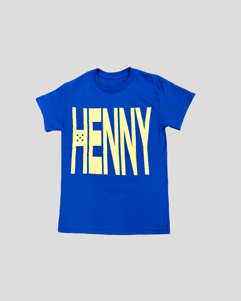 BASIC TEE BLEU - vue 1