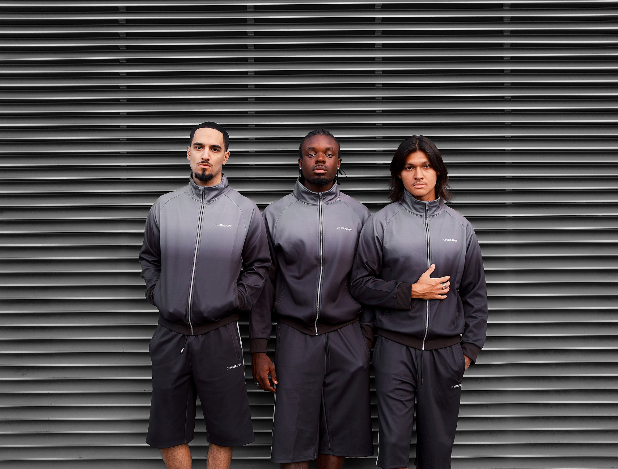 VESTE GRADIENT NOIR