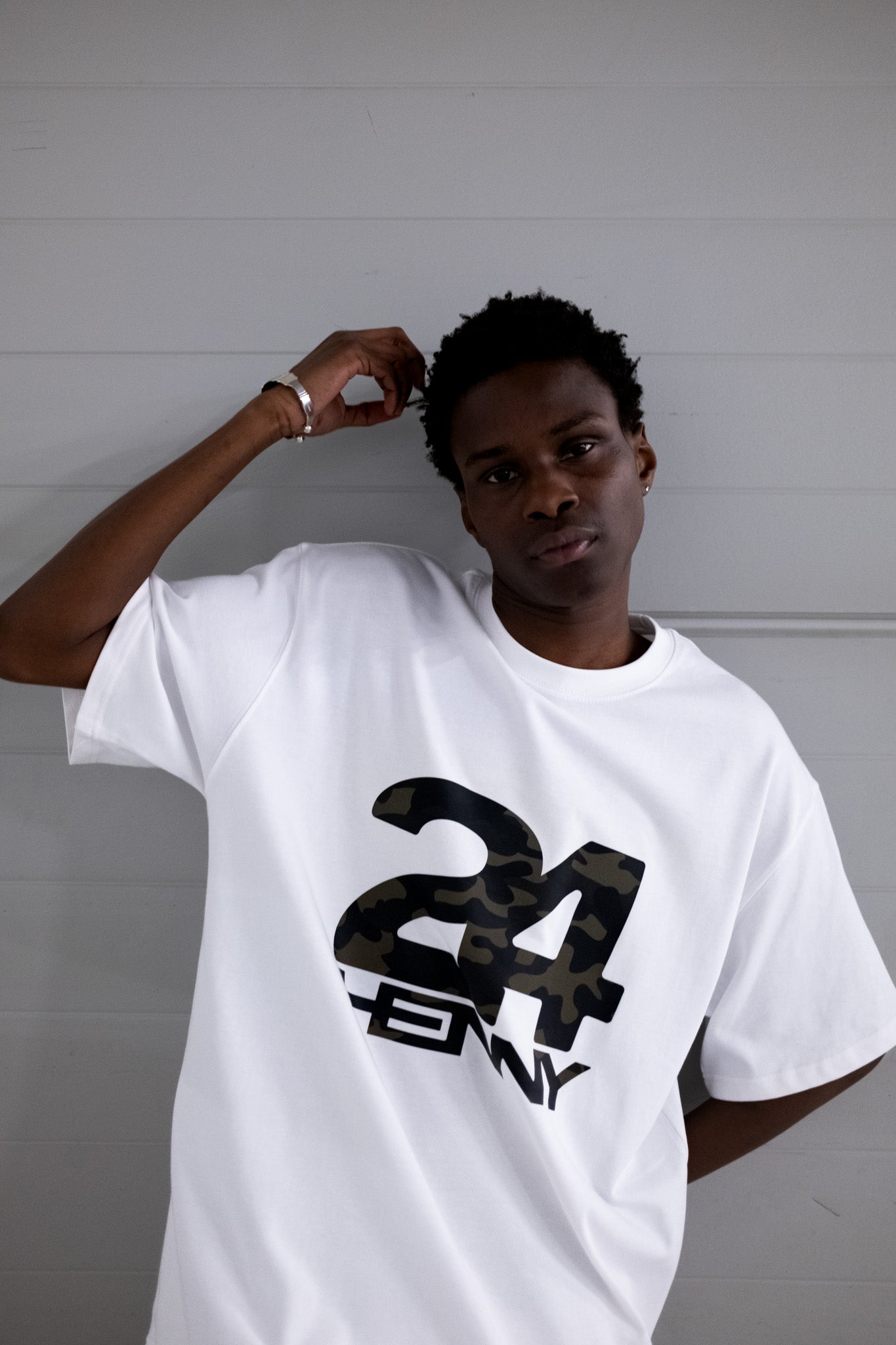 "24" WHITE T-SHIRT