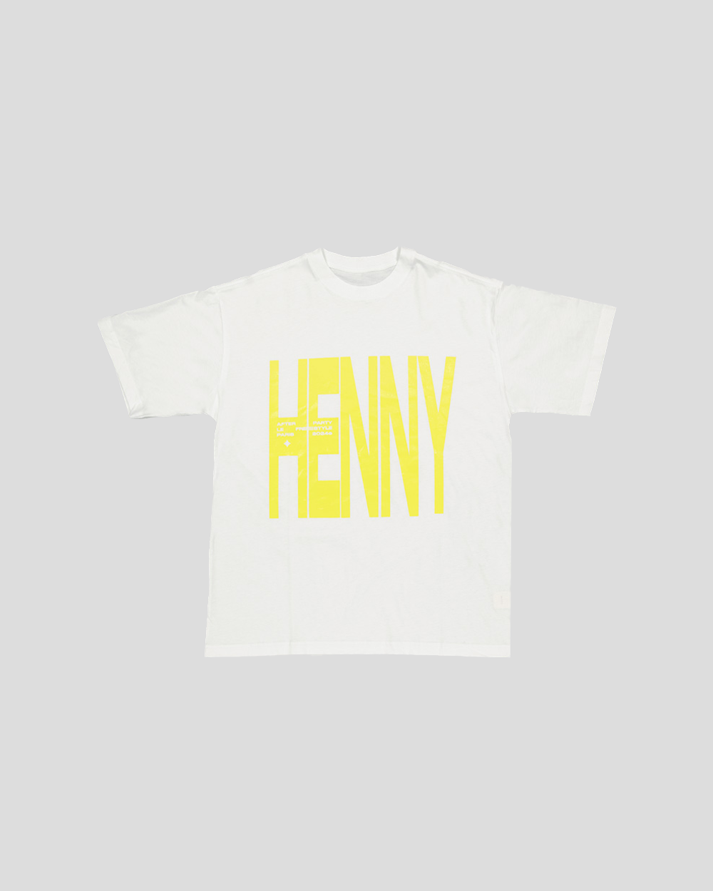 LAUNCH EXCLUSIVE TEE SHIRT - WHITE