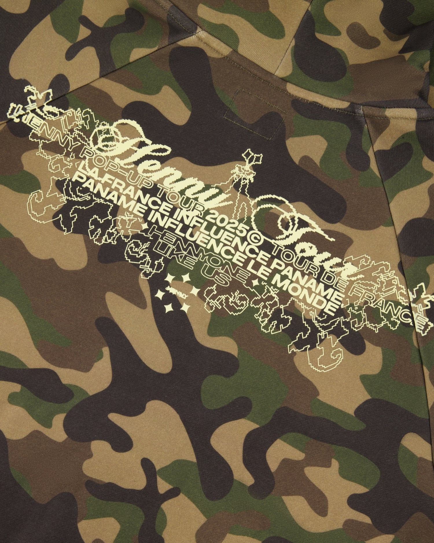 "TOUR" CAMO JACKET