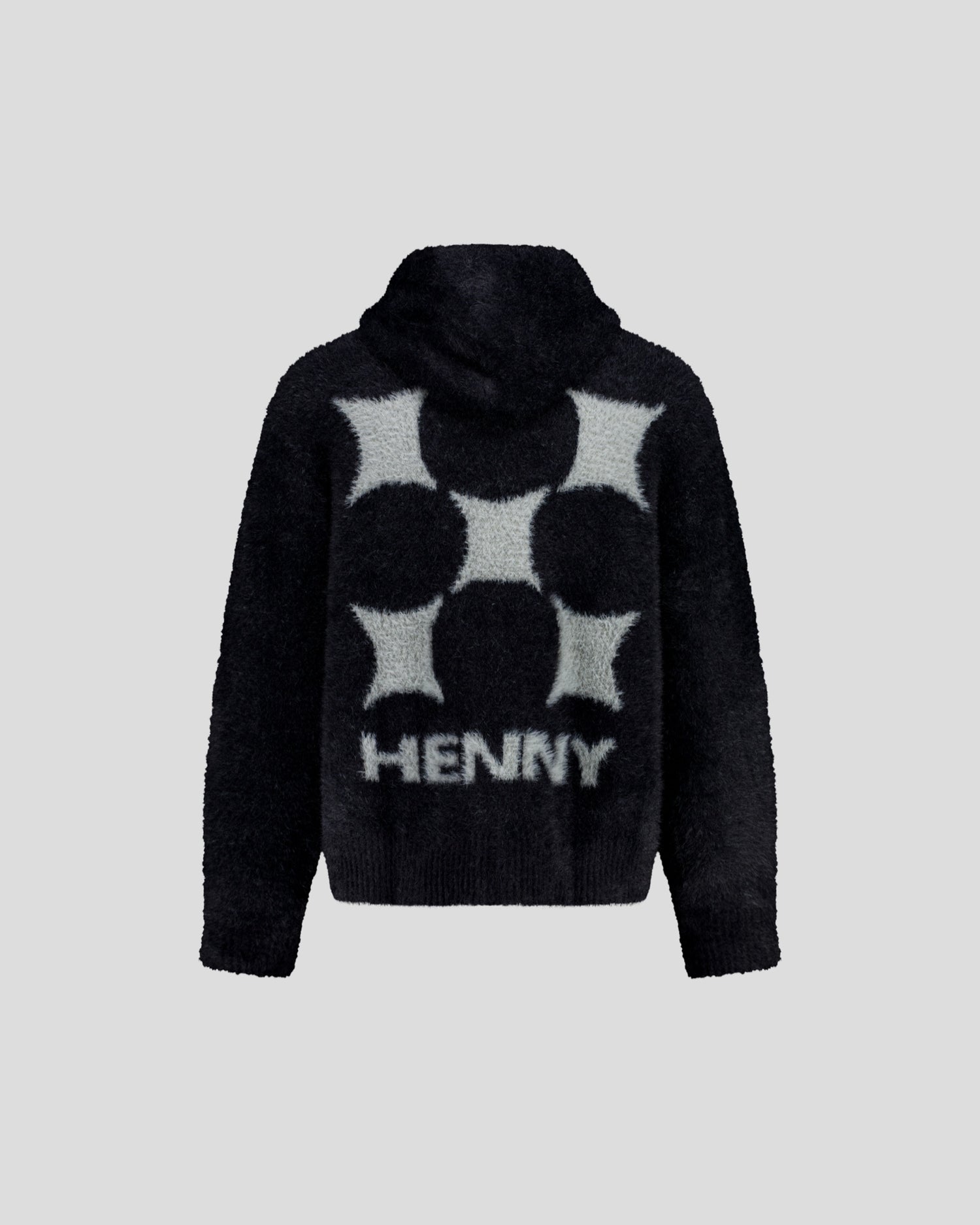 BLACK MOHAIR JACKET