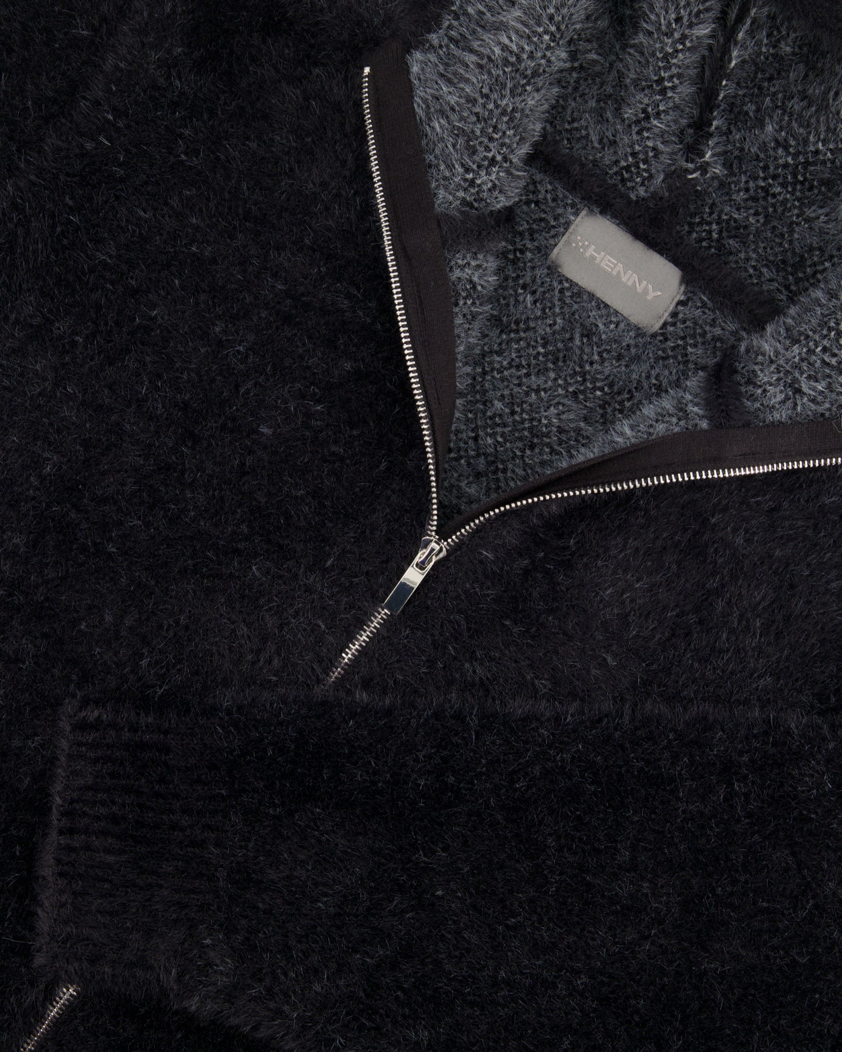 BLACK MOHAIR JACKET – Henny