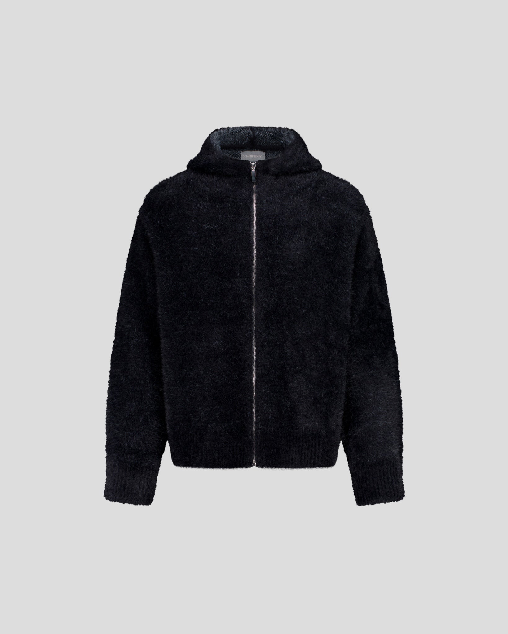 Black Minkhair Jacket