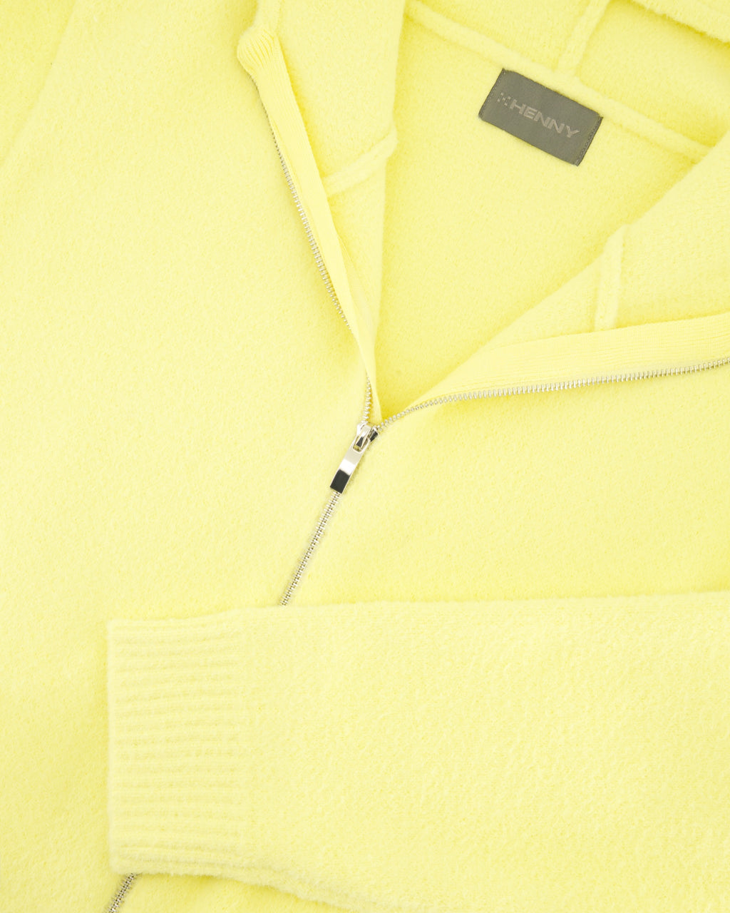 YELLOW MOHAIR JACKET