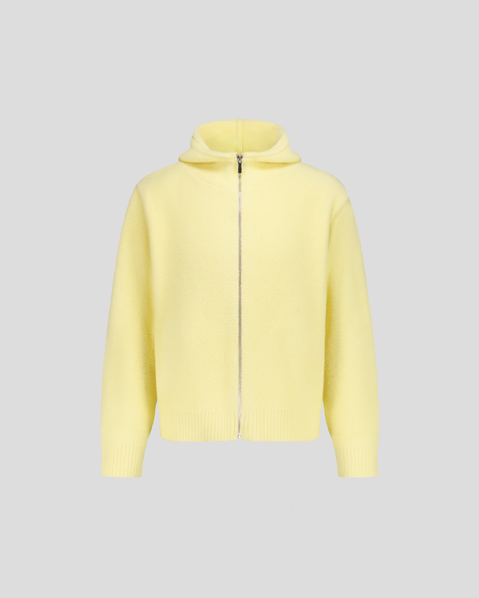 Yellow Minkhair Jacket