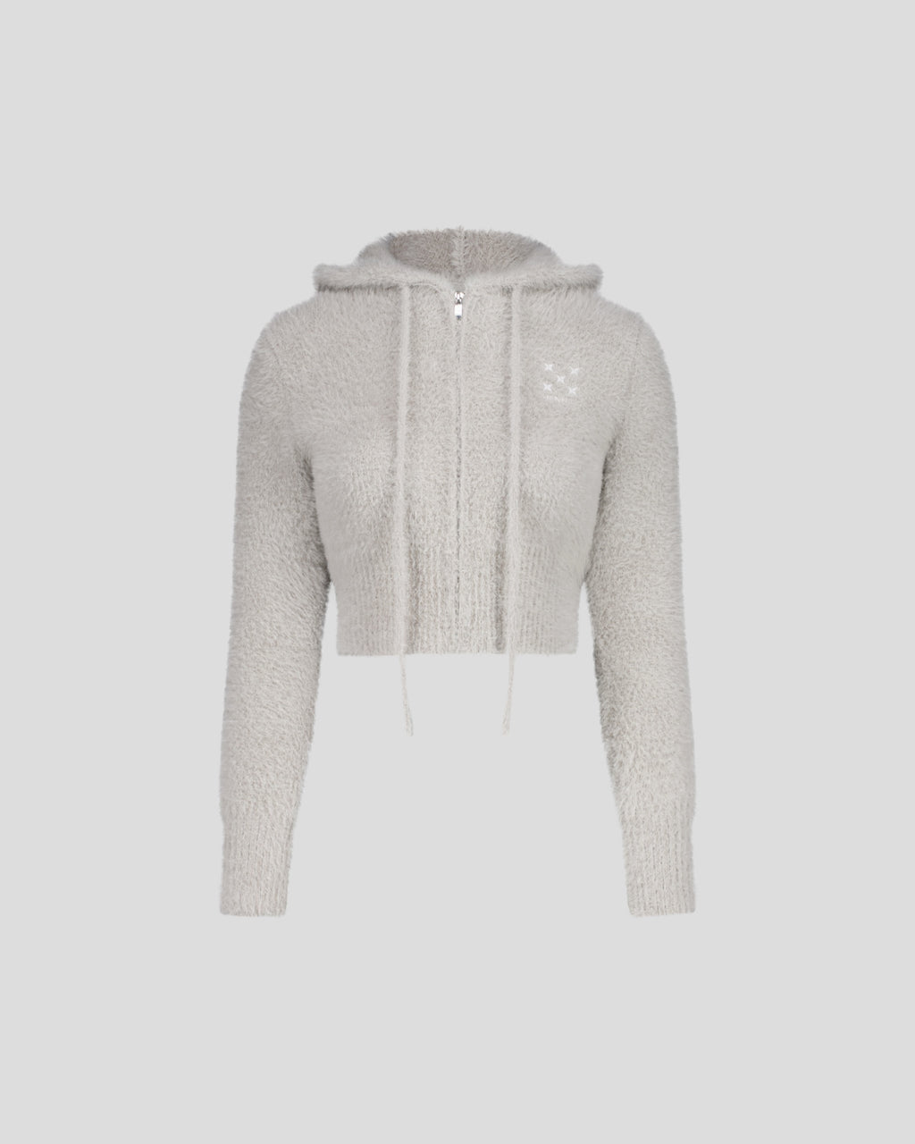 SXY MOHAIR JACKET GREY