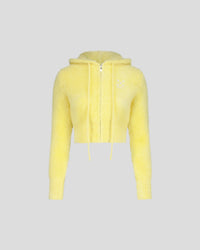 SXY MOHAIR JACKET JAUNE - vue 1