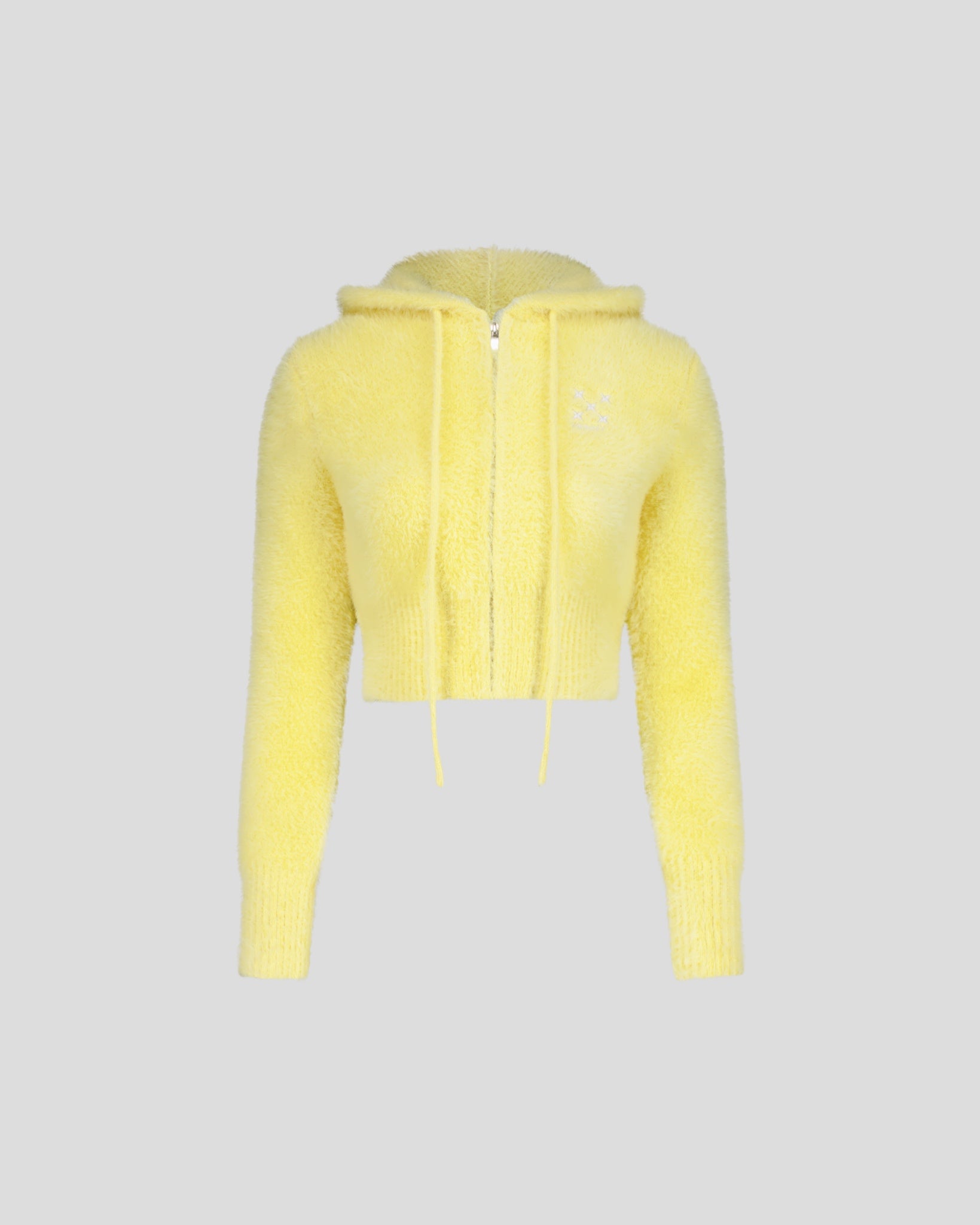 Minkhair Yellow Jacket Short Women