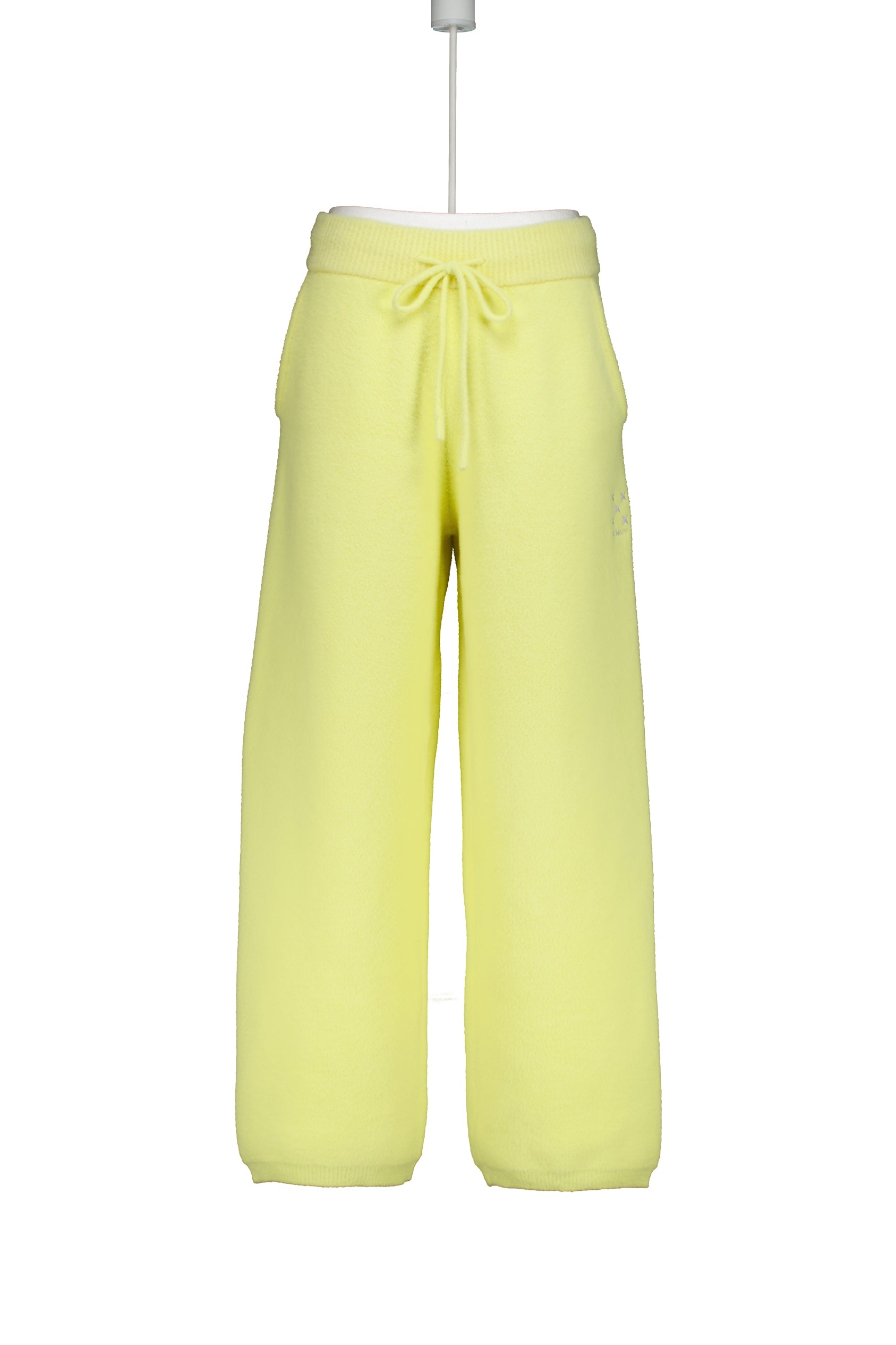 Yellow Minkhair Pant