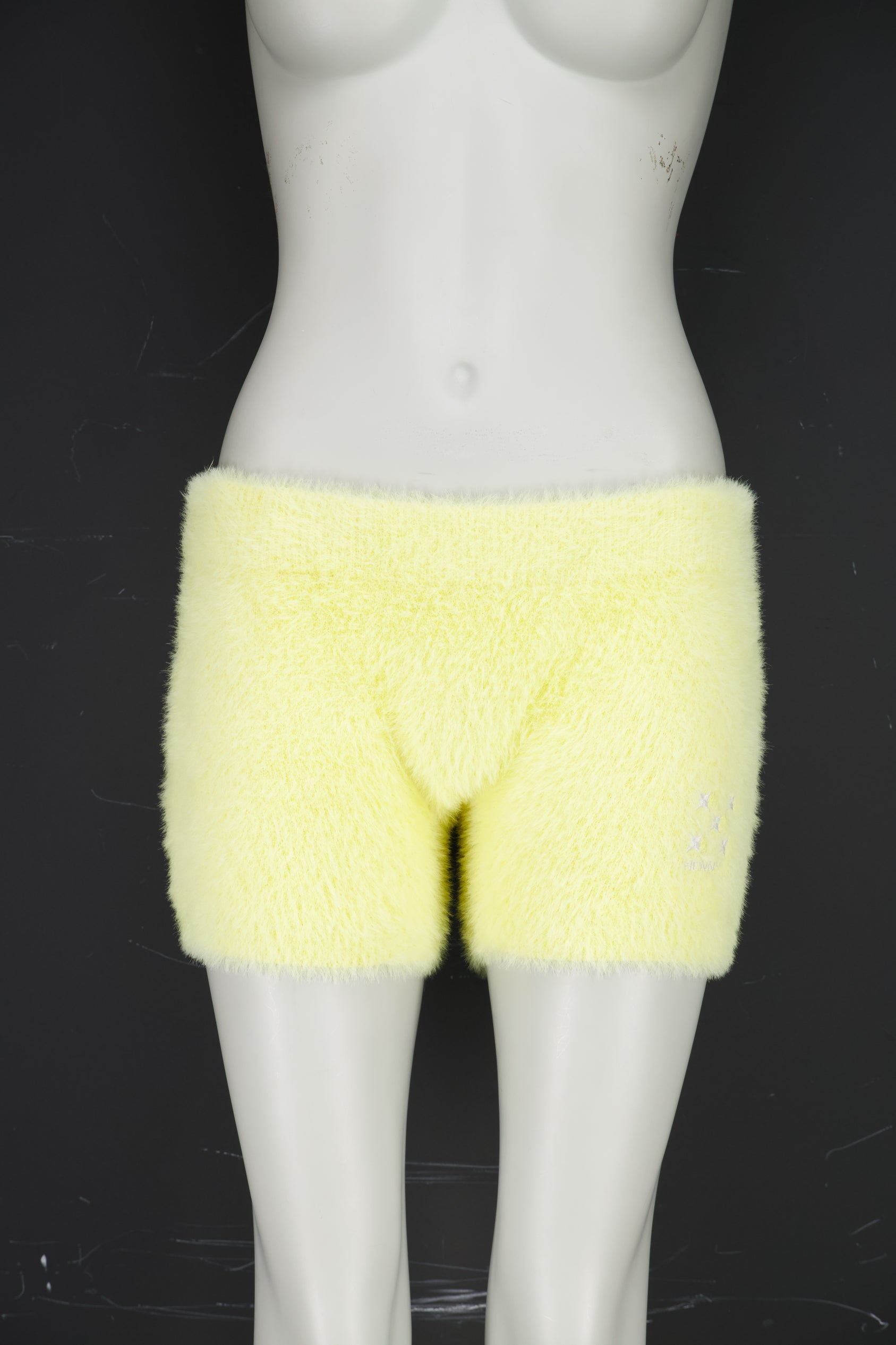 Minkhair Yellow Short Women