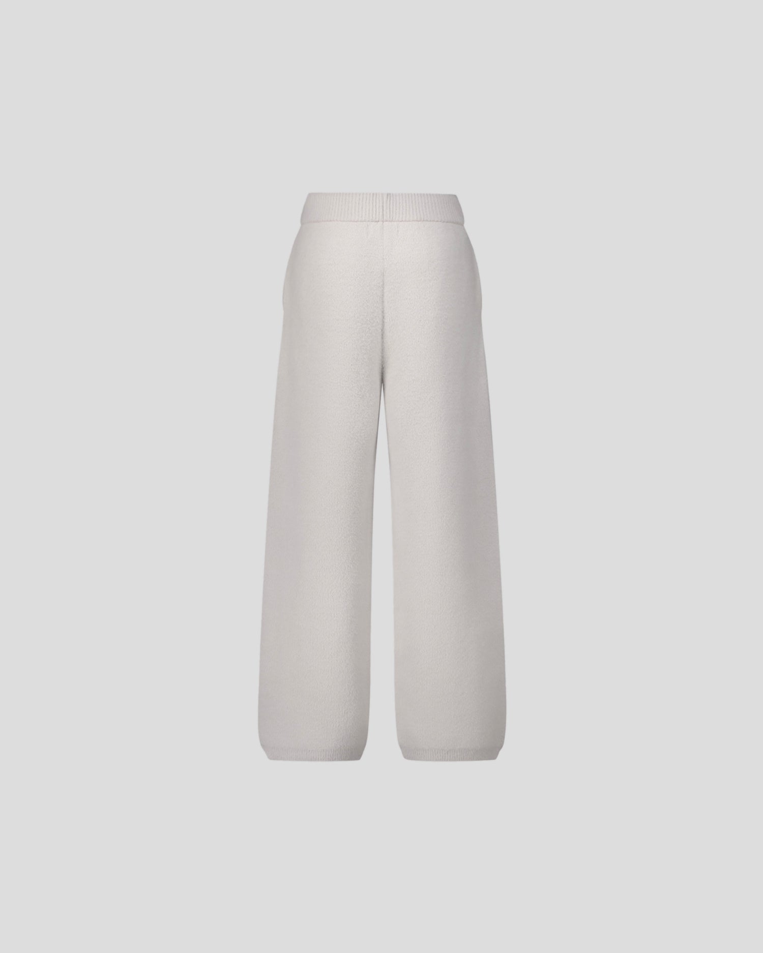 MOHAIR PANTS GREY