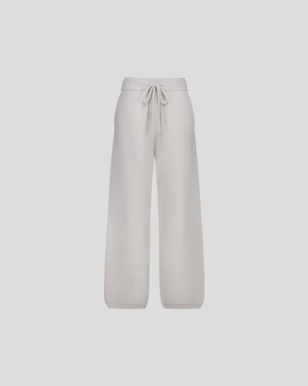 MOHAIR PANTS GREY