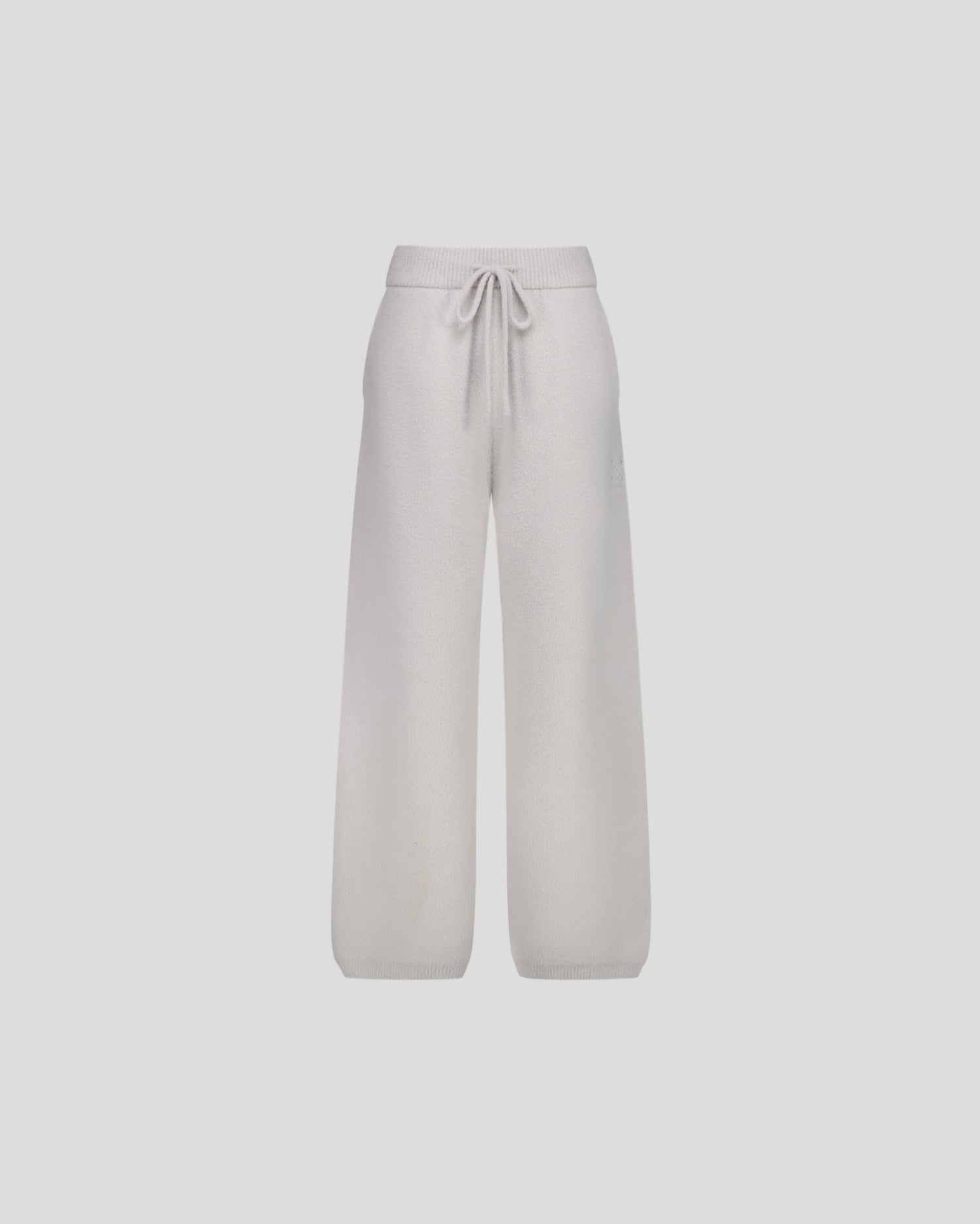 MOHAIR PANTS GREY