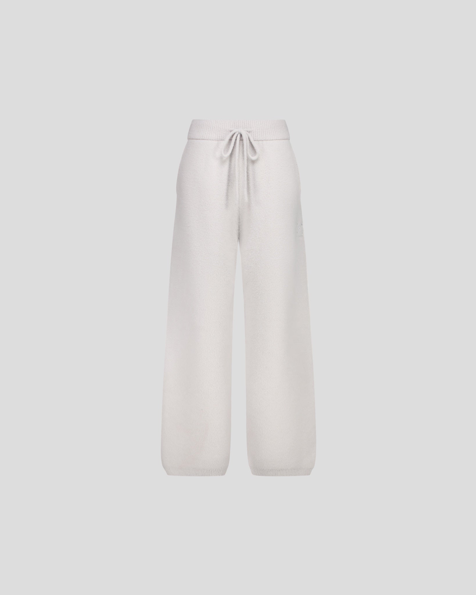 Grey Minkhair Pant