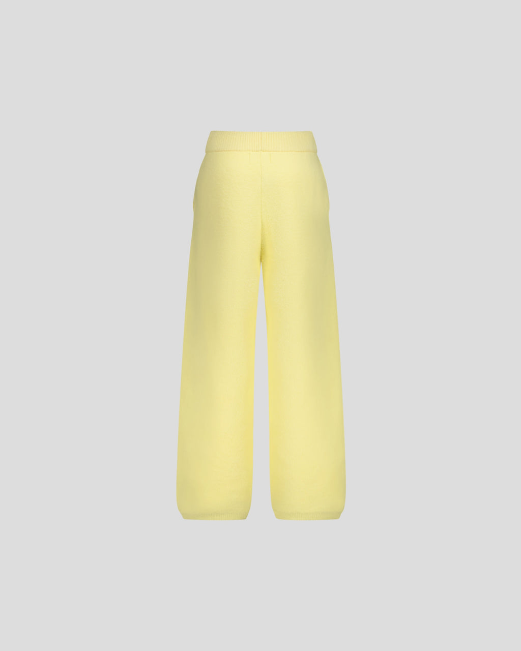YELLOW MOHAIR PANTS