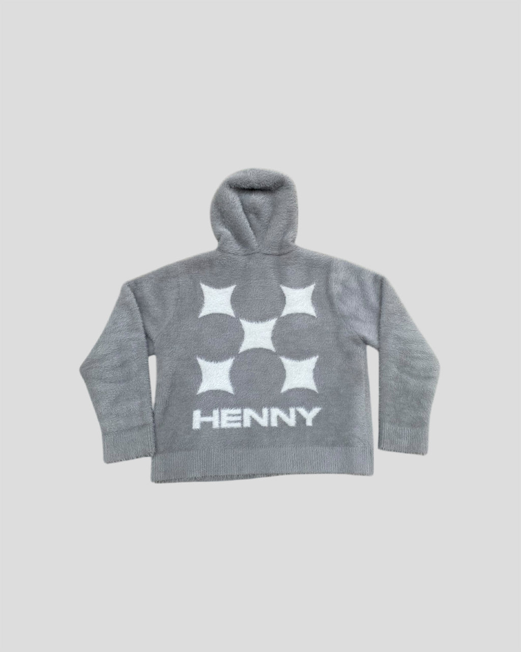 Grey Minkhair Jacket