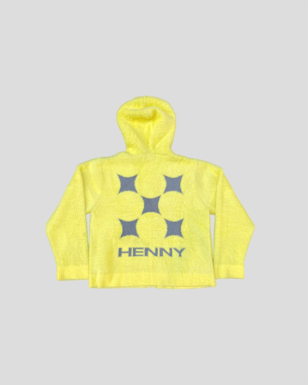 Yellow Minkhair Jacket