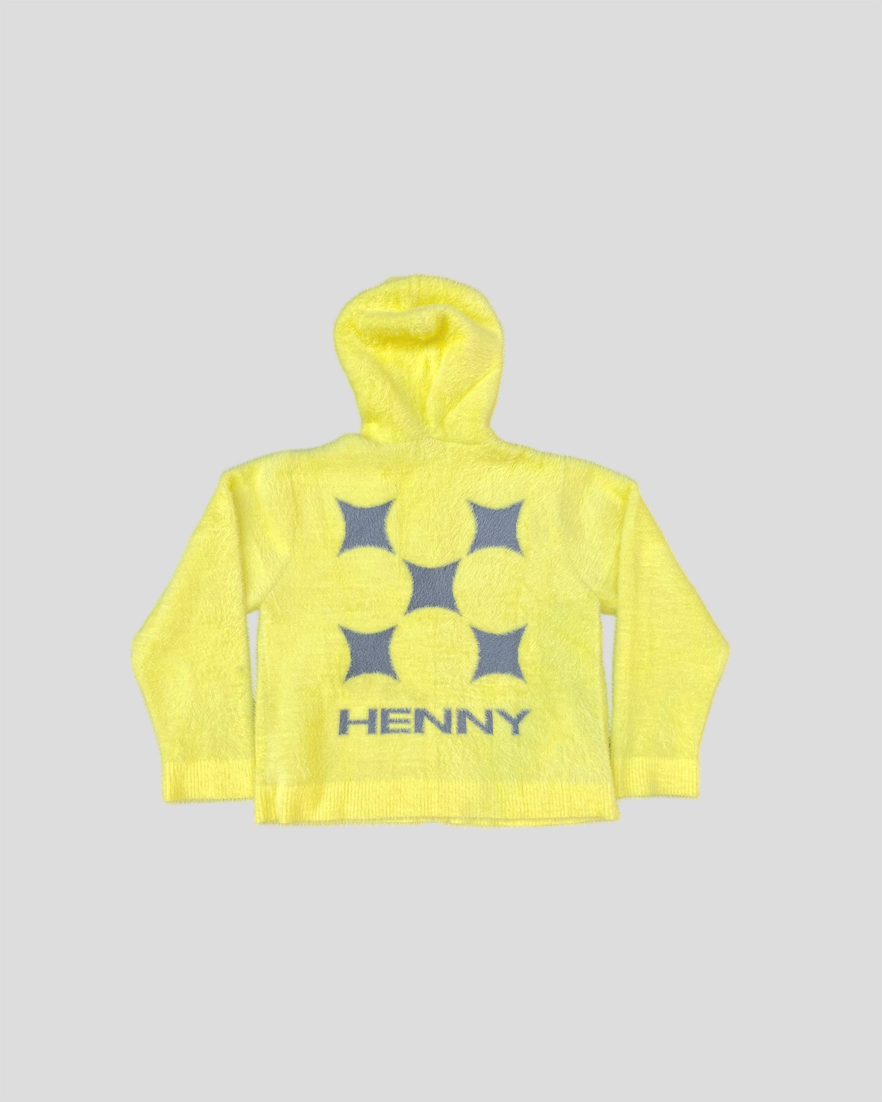 Yellow Minkhair Jacket