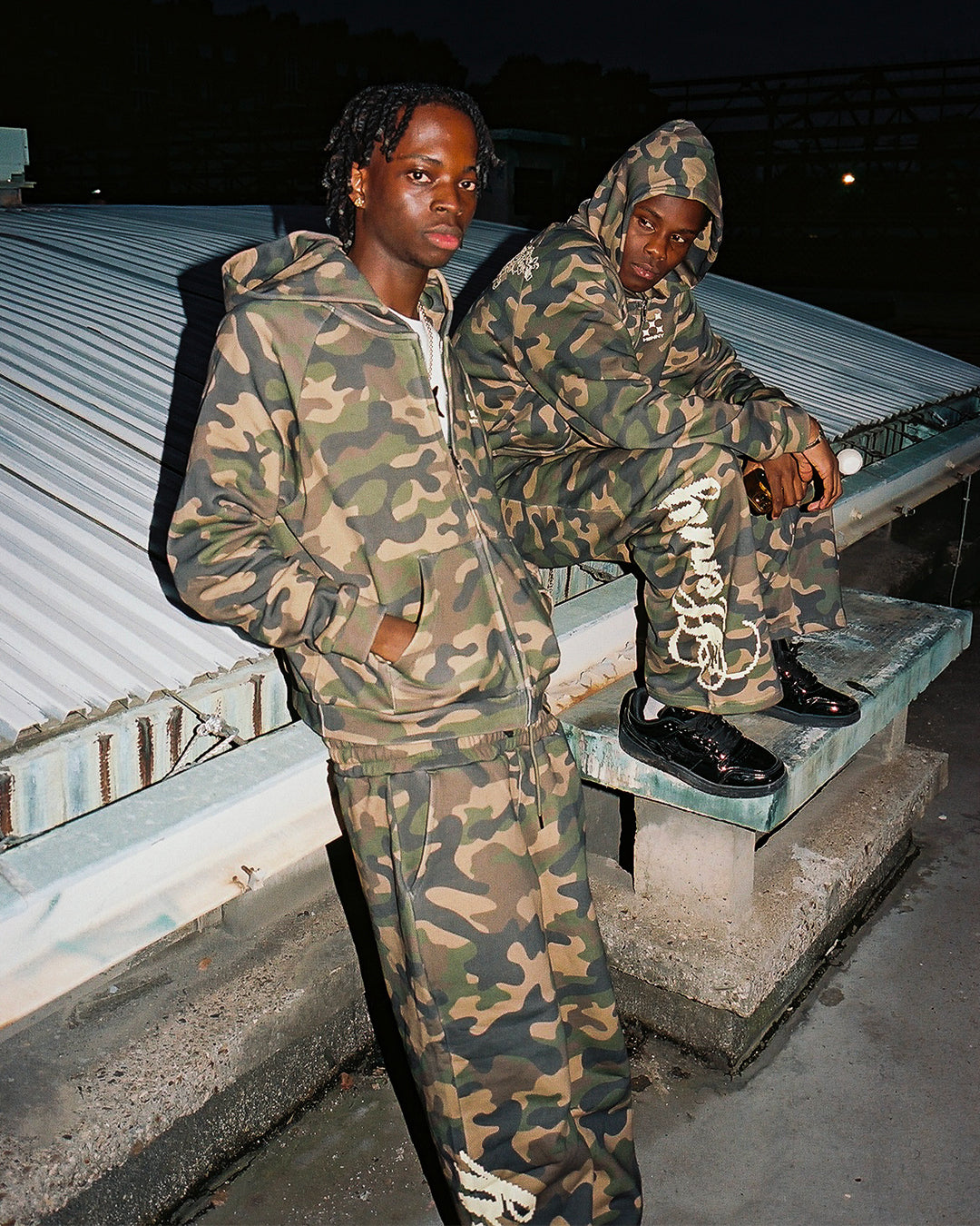 "TOUR" CAMO JACKET