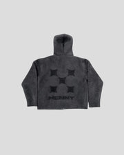 Black Minkhair Jacket
