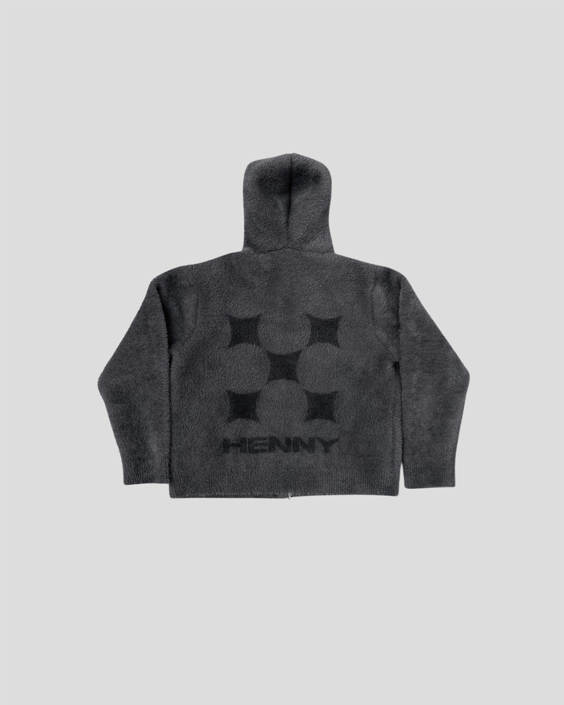 Black Minkhair Jacket