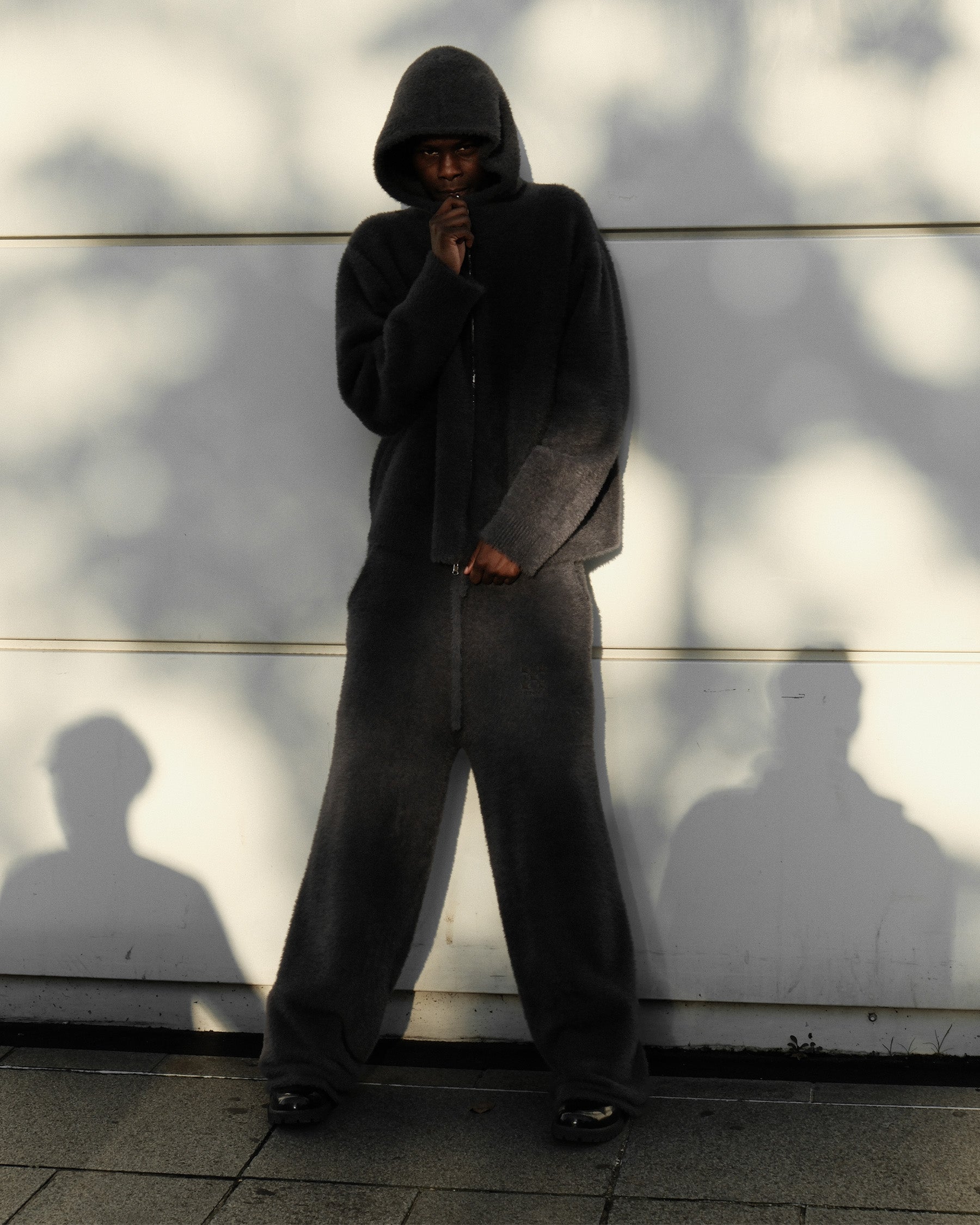 Black Minkhair Jacket