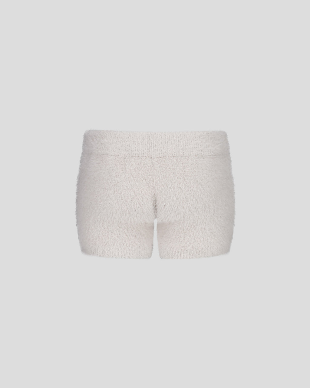 SXY MOHAIR SHORTS GREY