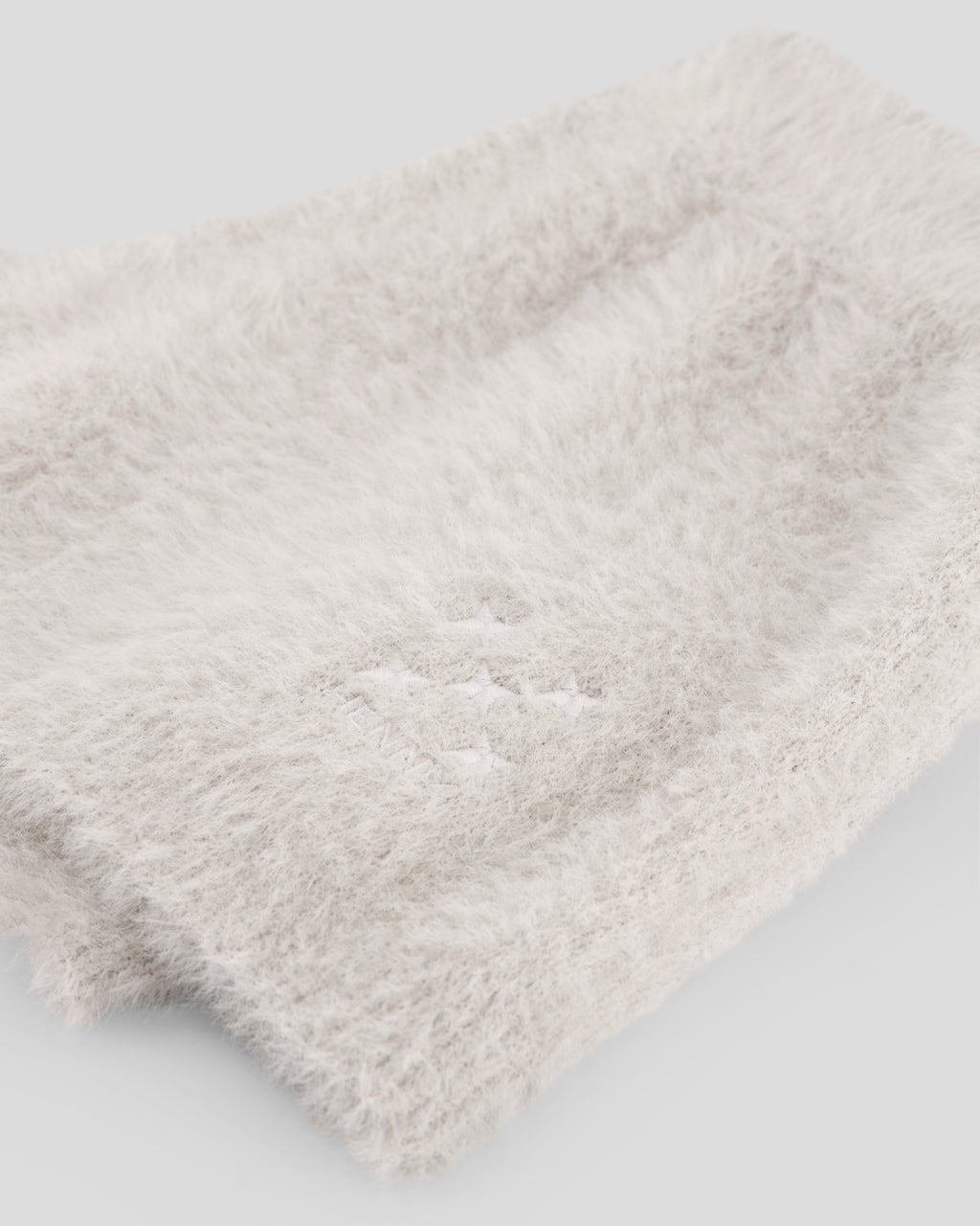 SXY MOHAIR SHORTS GREY