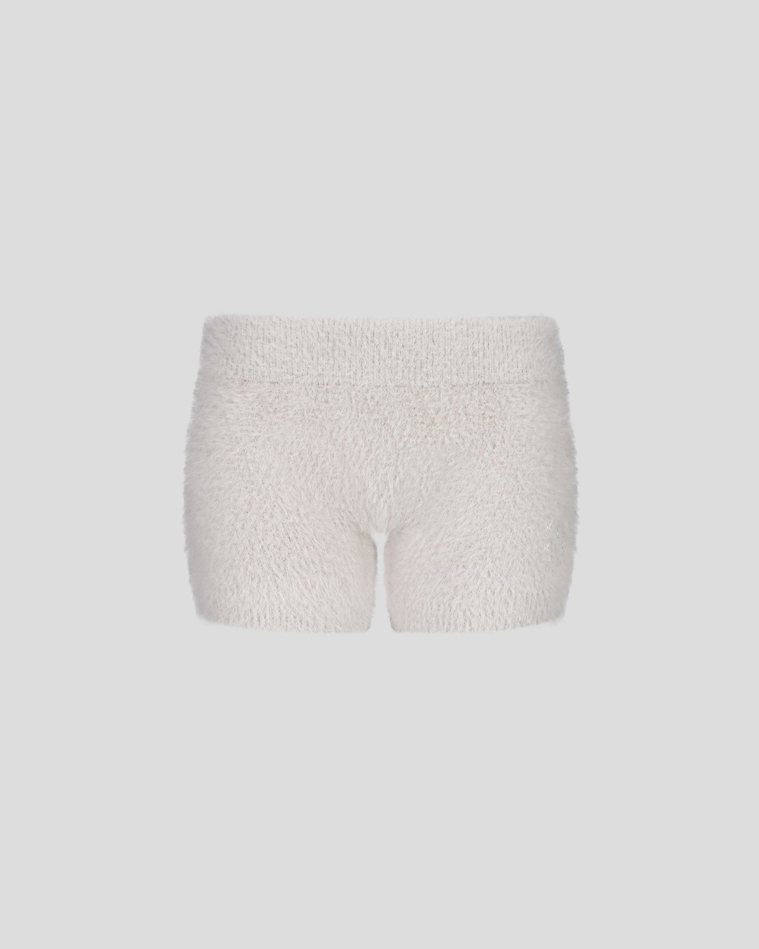 SXY MOHAIR SHORT GRIS - vue 1
