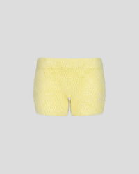 SXY MOHAIR SHORT JAUNE - vue 1