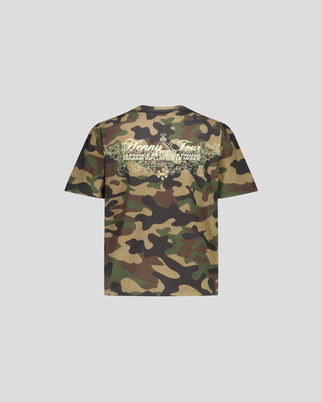 "TOUR" CAMO T-SHIRT