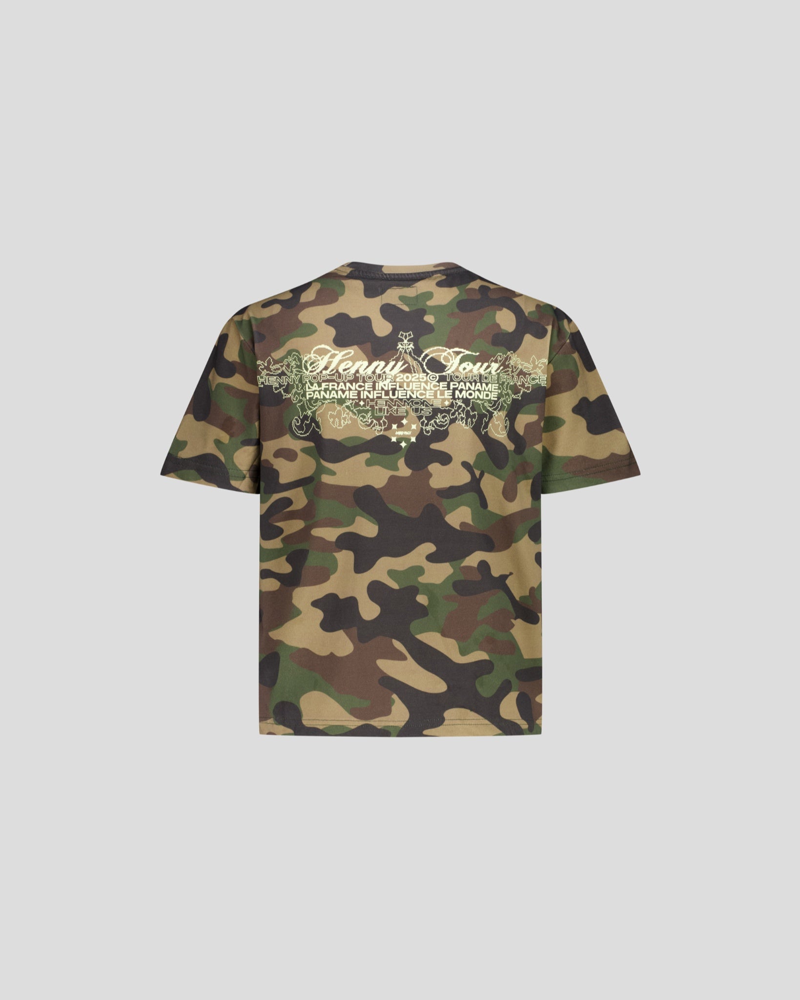 "TOUR" CAMO T-SHIRT