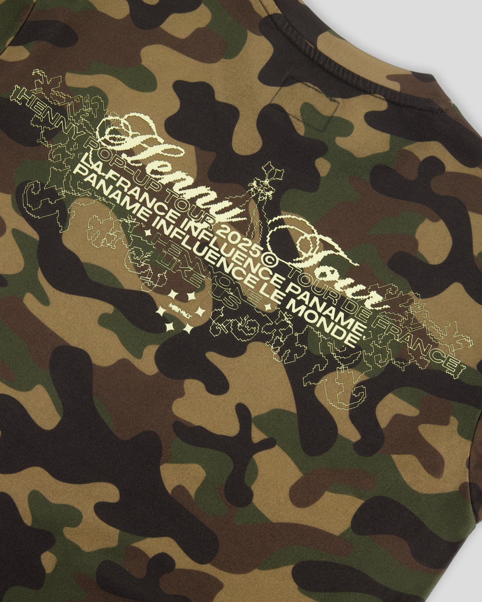 "TOUR" CAMO T-SHIRT