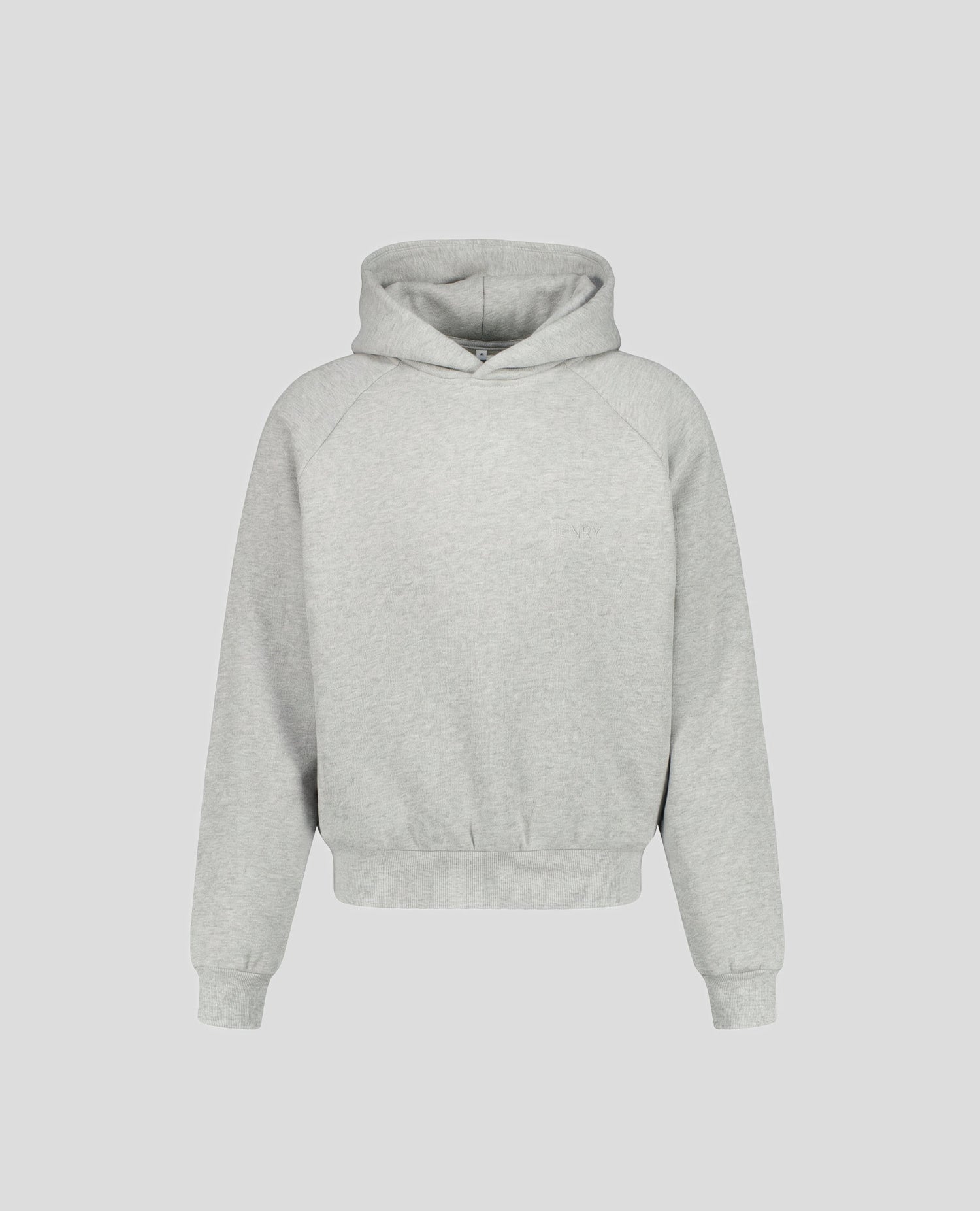 HOODIE EMBOSSE GRIS - vue 1