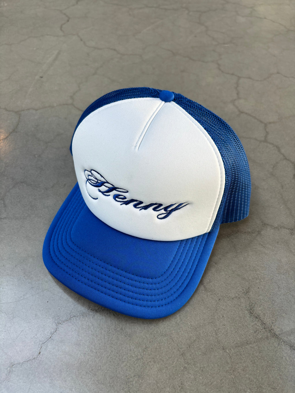 CASQUETTE TRUCKER BLEUE