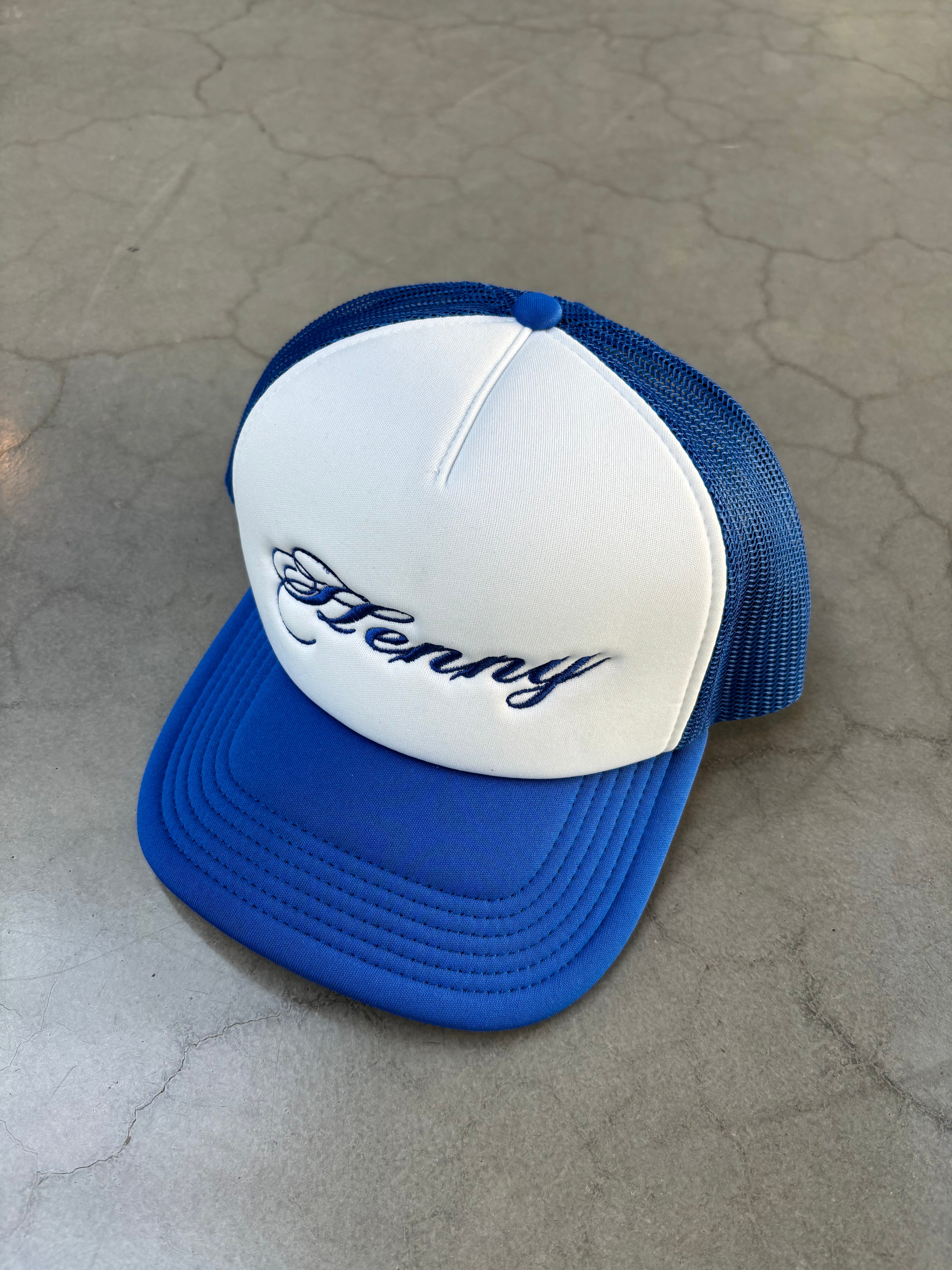 CASQUETTE TRUCKER BLEUE