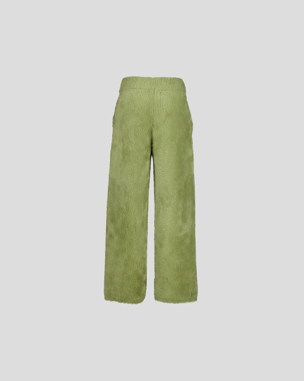 PANTALON MOHAIR GUAVA VERT
