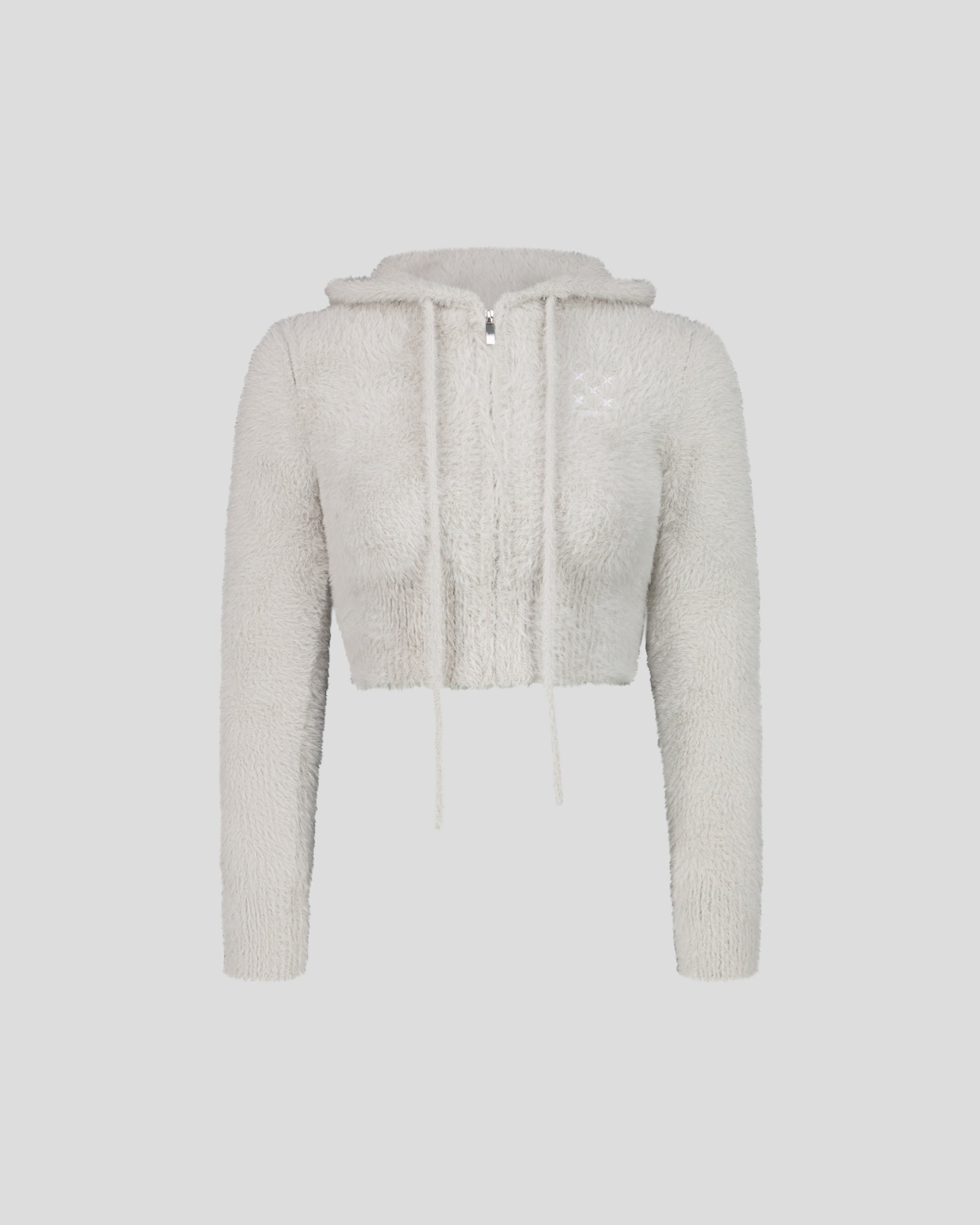 SXY MOHAIR JACKET GRIS REMIX