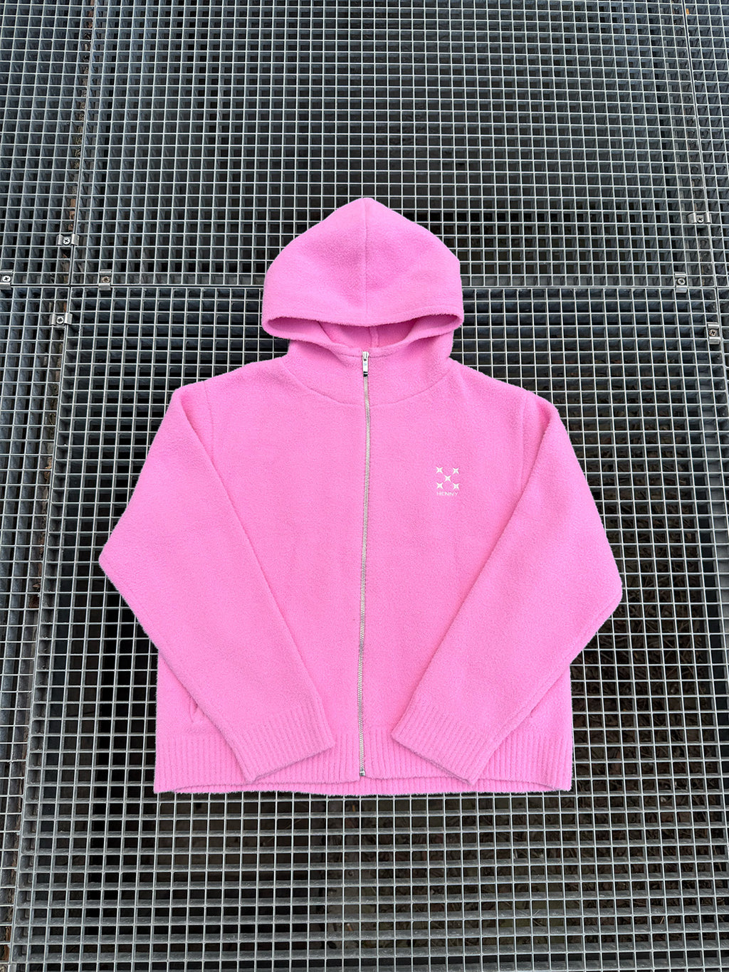 PINK MOHAIR JACKET